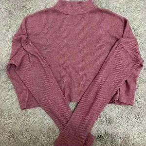 ardene longsleeve turtleneck crop
